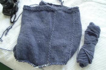 felty bag progress