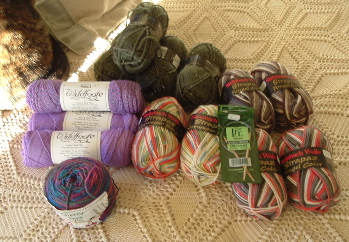 grand pile of yarn