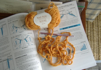 crocheted strings