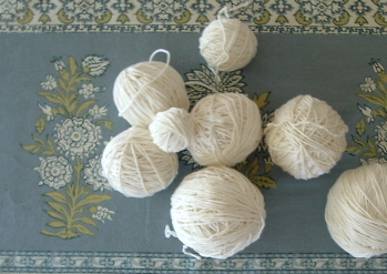 balled yarn